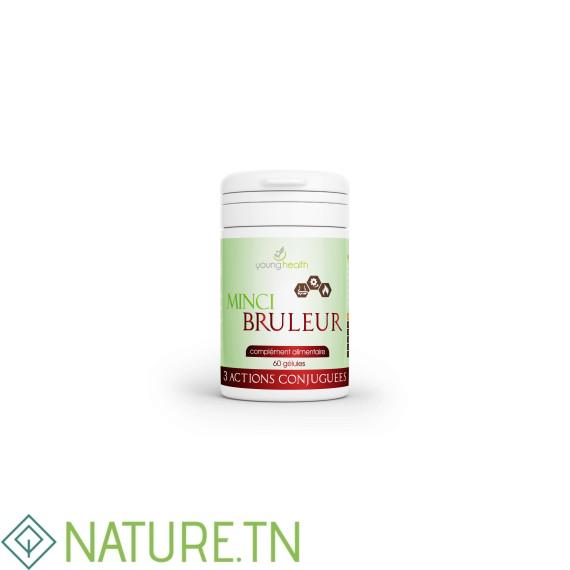 YOUNG HEALTH MINCI BRULEUR 60 GÉLULES 3 YOUNG HEALTH MINCI BRULEUR 60 GÉLULES