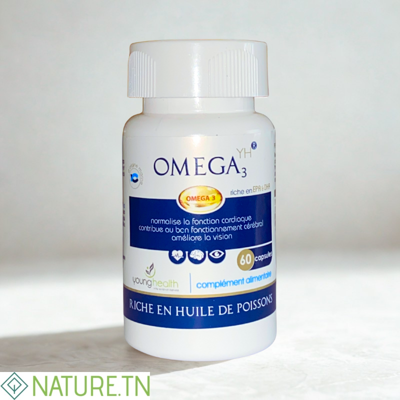 YOUNG HEALTH OMEGA 3 60 CAPSULES 3 YOUNG HEALTH OMEGA 3 60 CAPSULES