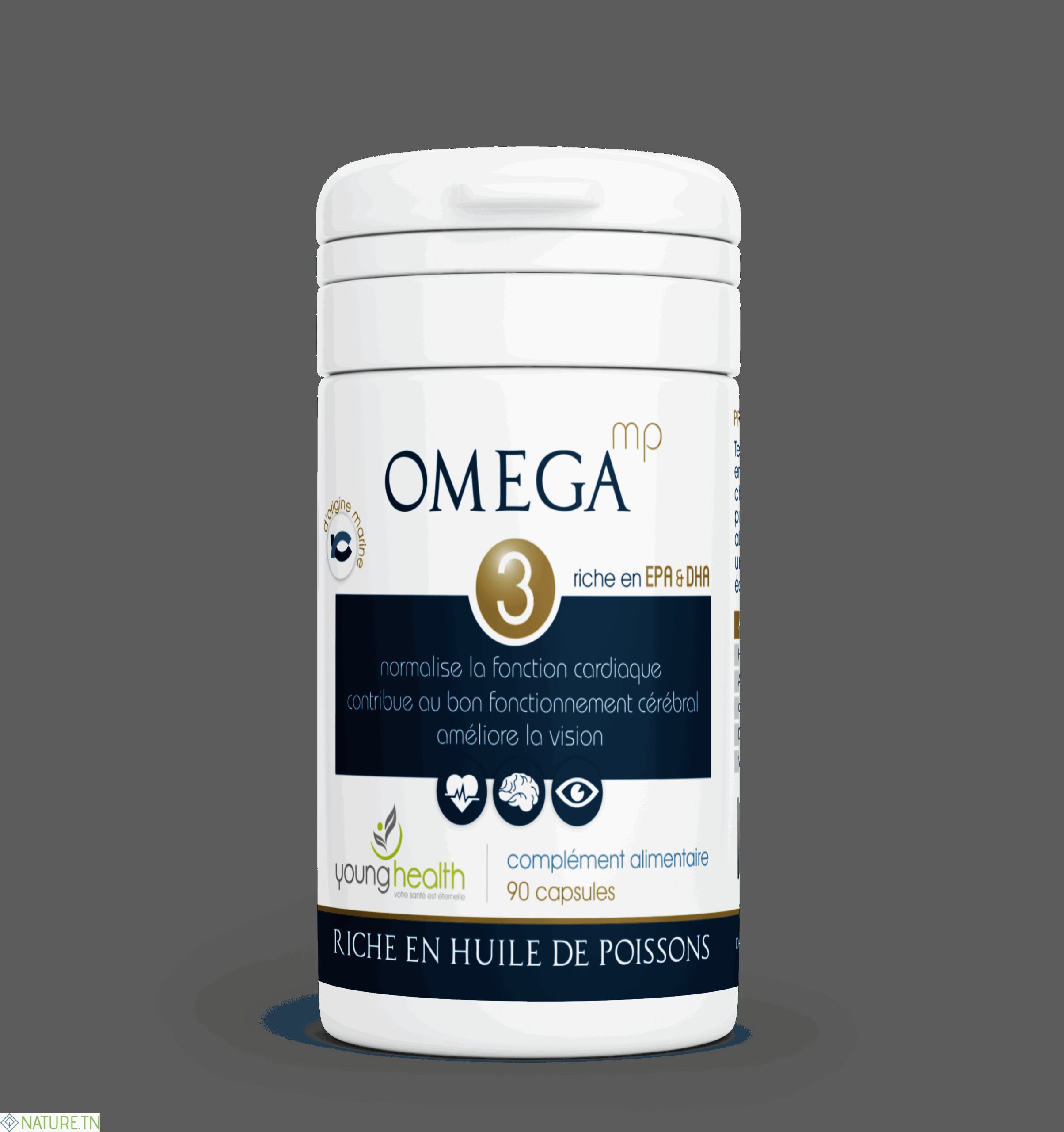 YOUNG HEALTH OMEGA 3 90 GELULES 3 YOUNG HEALTH OMEGA 3 90 GELULES