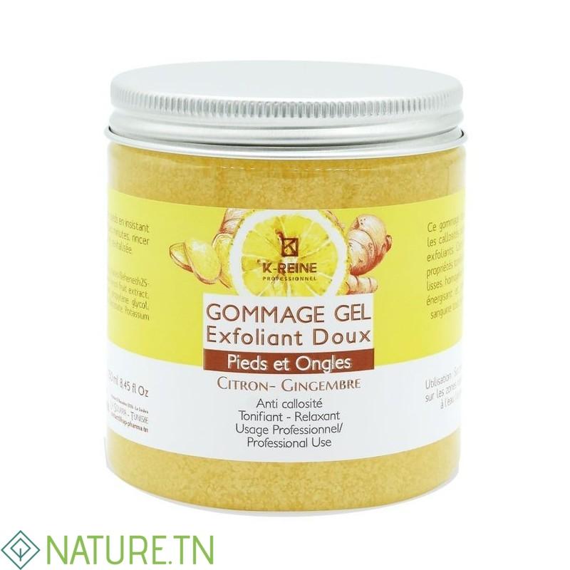 k-REINE GOMMAGE GEL PIED CITRON GINGEMBRE 250 ML 3 k-REINE GOMMAGE GEL PIED CITRON GINGEMBRE 250 ML